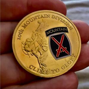 10th Mountain Division Commemorative Coin